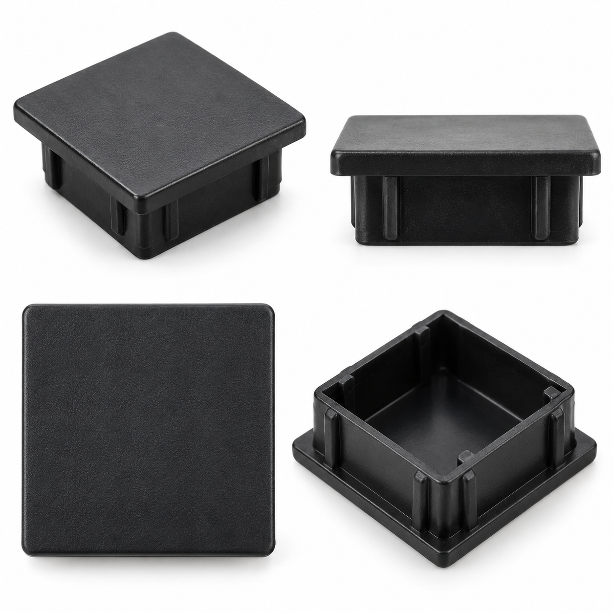 Plastic Caps 40x40 flat top